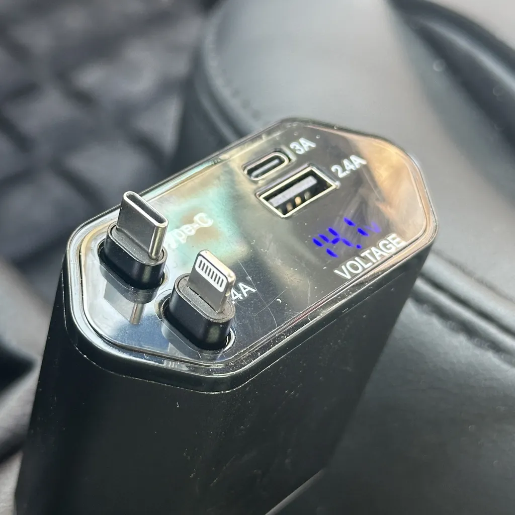 شارژر فندکی 120 وات مدل C1