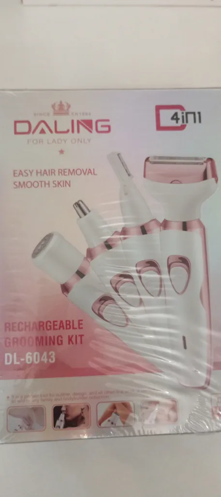 ست اصلاح موی صورت و بدن بانوان دالینگ مدل DL-6043