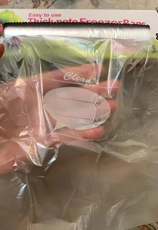 کیسه فریزر پترو کلین مدل یادداشتی بسته 250 عددی