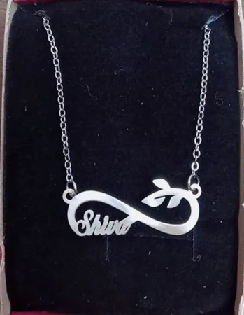 گردنبند نقره طرح شیوا کد AC 144