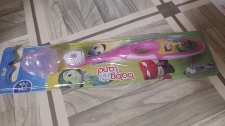 مسواک کودک بیبی لند مدل 379 با برس خیلی نرم