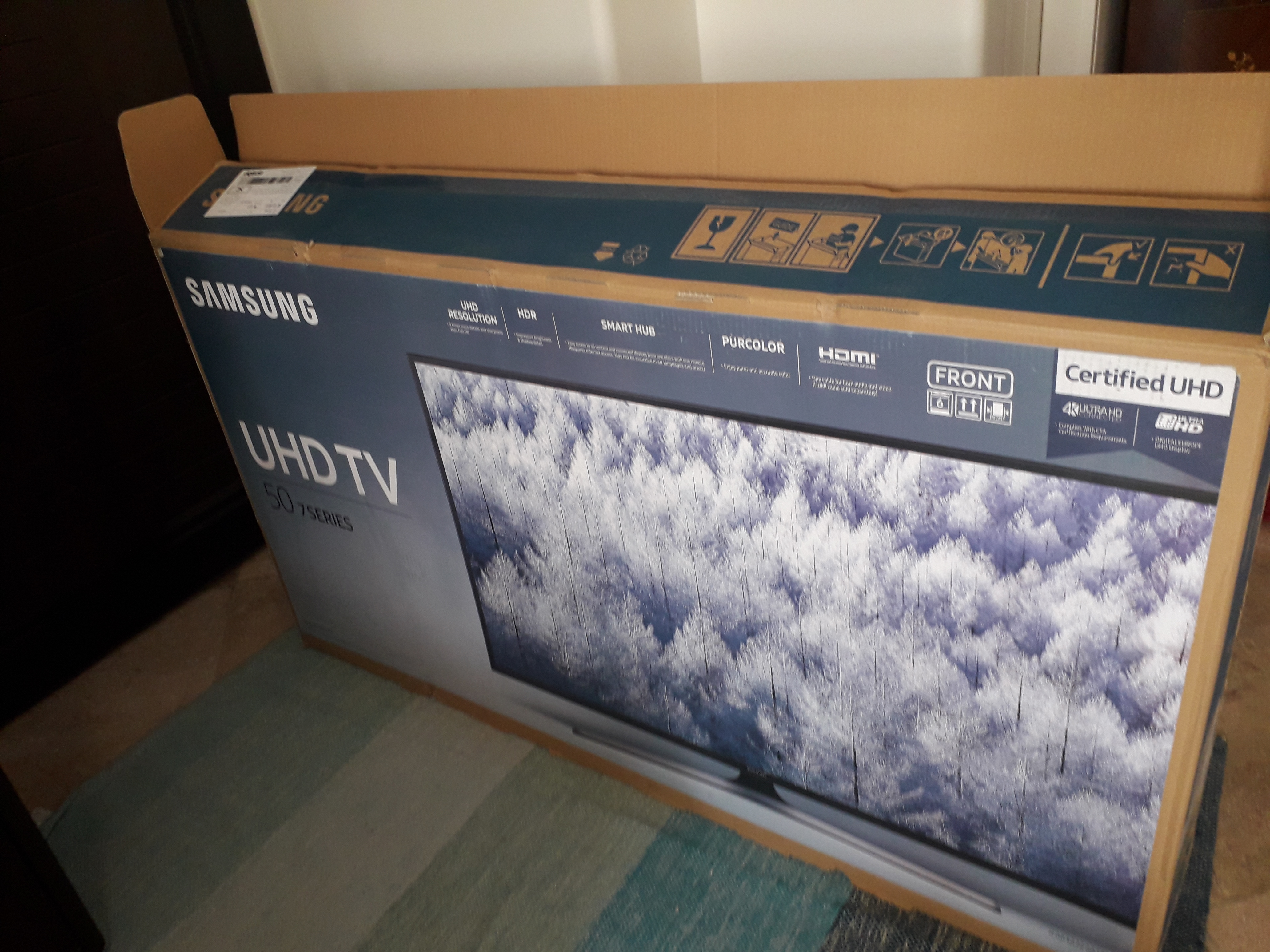تلویزیون ال ای دی هوشمند سامسونگ مدل 50NU7900 سایز 50 اینچ