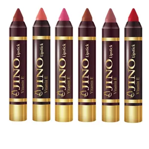 تجریه خرید رژ لب مدادی ژینو مدل JIS1 مجموعه 6 عددی