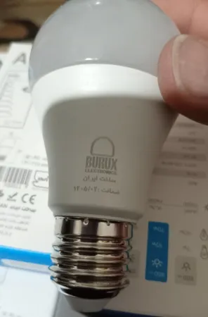 لامپ LED بروکس 10 وات مدل A60 پایه E27 بسته 10 عددی