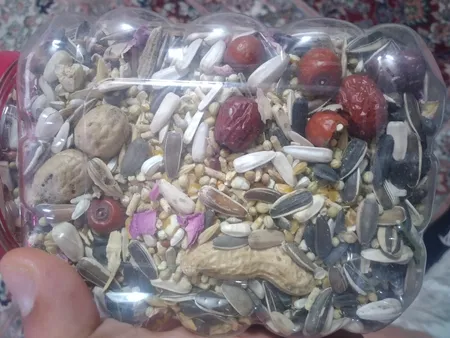 غذای پرندگان بازرگانی سپهر مدل هفت تخم کد 107 وزن 1000 گرم