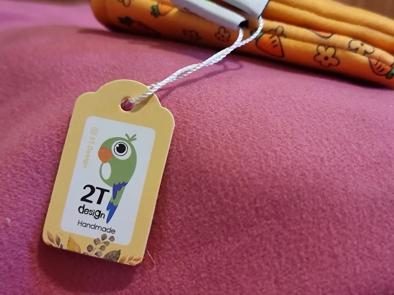 جامدادی طوطی دیزاین طرح هویج مدل دوقلو Milky-04