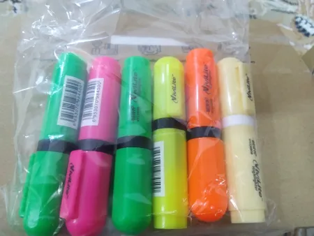 ماژیک علامت گذار بیفا مدل پاستلی مینی کد 2398 بسته 6 عددی