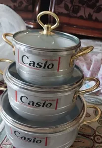 تجریه خرید سرویس قابلمه 6 پارچه کاسیو کد 001
