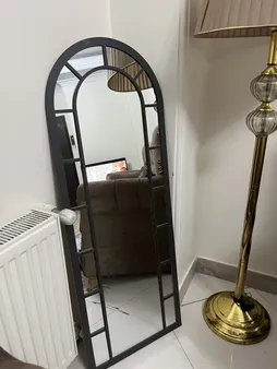 آینه الف مدل   قدی طرح تاج کد 002