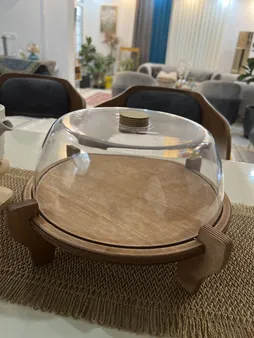 کیک خوری مدل پایه دار