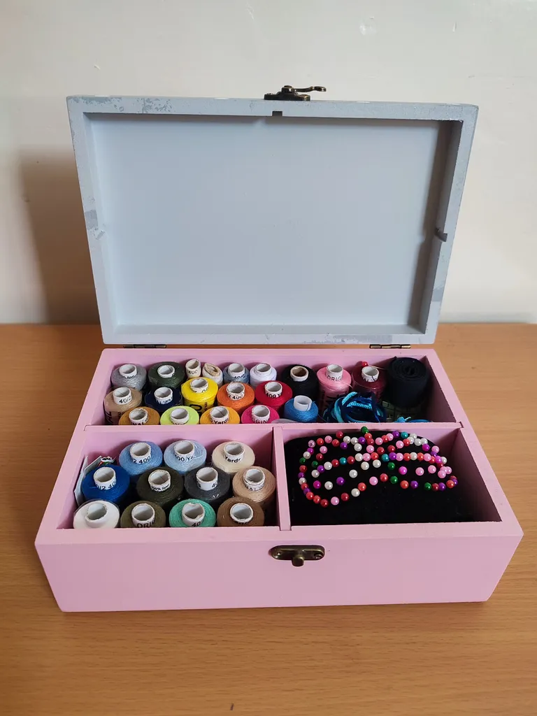 جعبه ابزار خیاطی مدل فرن