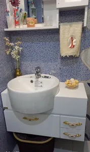 تجریه خرید ست کابینت و روشویی آزالیا مدل Milana04 به همراه آینه