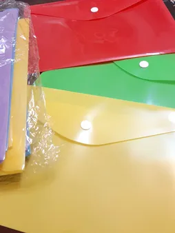 پوشه دکمه دار فوسکا سایز A5 بسته 10 عددی