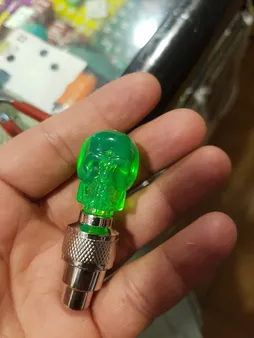 چراغ دوچرخه فایرفلایز مدل Skull بسته 2 عددی