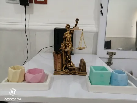 جامدادی رومیزی مدل عدالت کد 01