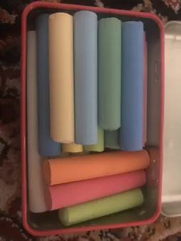 گچ سفید و رنگی مانگیو مدل ADC- بسته 20 عددی