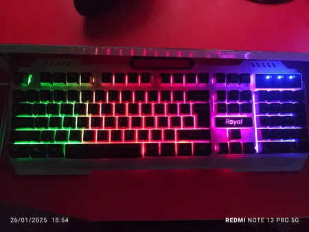 کیبورد گیمینگ رویال مدل RKG-615