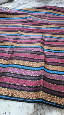 زیرانداز سفری 8 نفره طرح جاجیم مدل 06