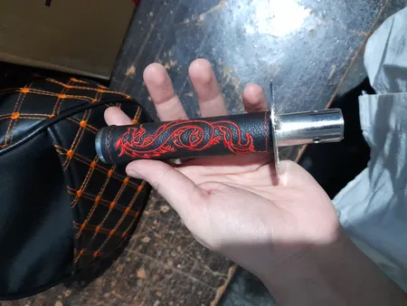 سردنده مدل شمشیر سامورایی کد BlRed