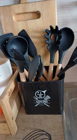 سرویس کفگیر و ملاقه 12 پارچه جی فی نی مدل G-012