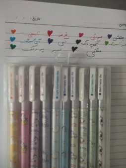 روان نویس هپی دی طرح یونیکورن مجموعه ۱۰ عددی
