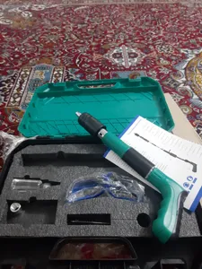 تجریه خرید تفنگ میخ کوب کد 210 مجموعه 6 عددی