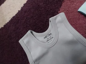 تجریه خرید بادی نوزادی پسرانه آمورا مدل plain مجموعه 3 عددی