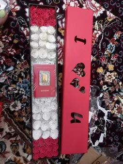 شمش طلا 24 عیار ایران‌شمش مدل سیمرغ کد 1000