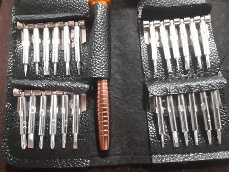 پیچ گوشتی ساعتی مدل HS25 مجموعه 25 عددی