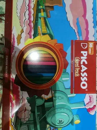 مداد رنگی 36 رنگ پیکاسو مدل Superb Writer طرح جوجه ها