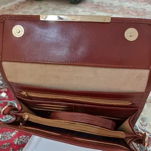 تجریه خرید کیف دوشی زنانه چرم آرا مدل zj051 کد s