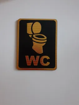 تابلو نشانگر دستشویی مدل SMF28000