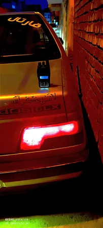 قاب رو آینه خودرو مدل خفاشی کد SEF-KHO مناسب برای پژو پارس بسته 2 عددی