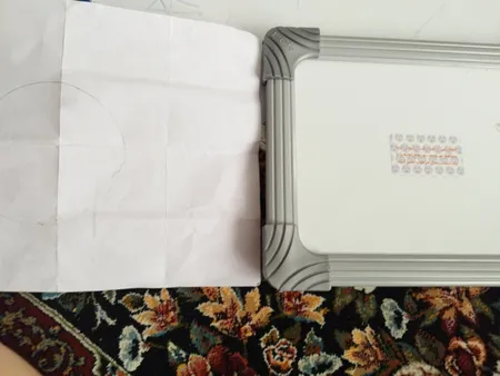 تخته وایت برد مغناطیسی مدل بتا سایز 20x 30 سانتی متر