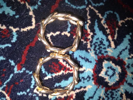 انگشتر دخترانه مدل زنجیر