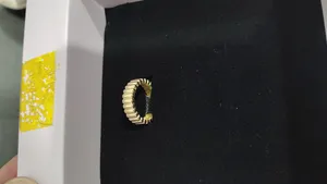 تجریه خرید انگشتر طلا 18 عیار زنانه بان گالری مدل روِیین