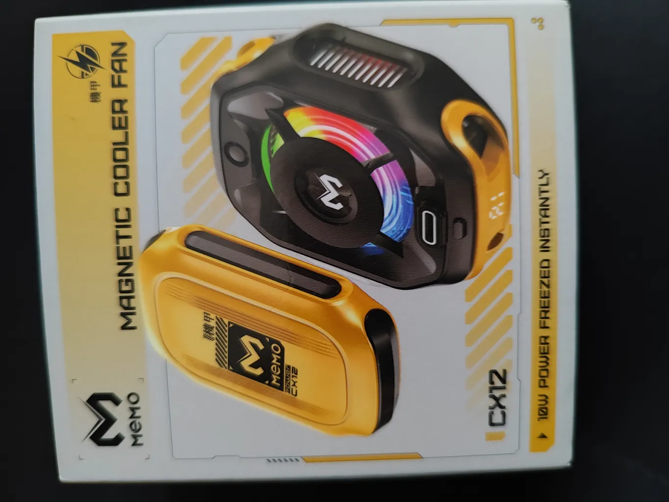 فن خنک کننده موبایل ممو مدل CX12 2025