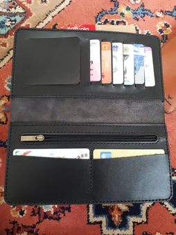 کیف پول مردانه چرم بارثاوا کد 1501b