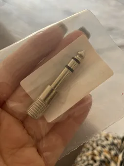 مبدل 3.5mm به 6.35mm صدا مدل GOLD