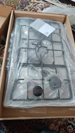 اجاق گاز صفحه ای استیل البرز مدل S-5906