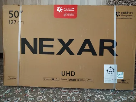 تلویزیون ال ای دی هوشمند نكسار مدل NTV-U50F618N سایز 50 اینچ