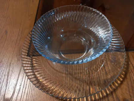 بشقاب غذاخوری نوری تازه سری دیاموند مدل 401022T بسته 6 عددی