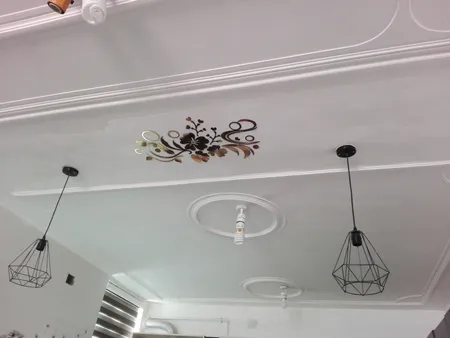 آینه دکوپدیده مدل Flower1001