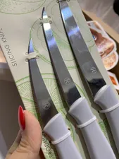 تجریه خرید چاقو آشپزخانه روک مدل Hanvest مجموعه 3 عددی