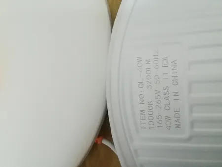 پنل سقفی ال ای دی 40 وات مدل فول لایت 510 طرح فنر متغیر توکار گرد بسته 2 عددی