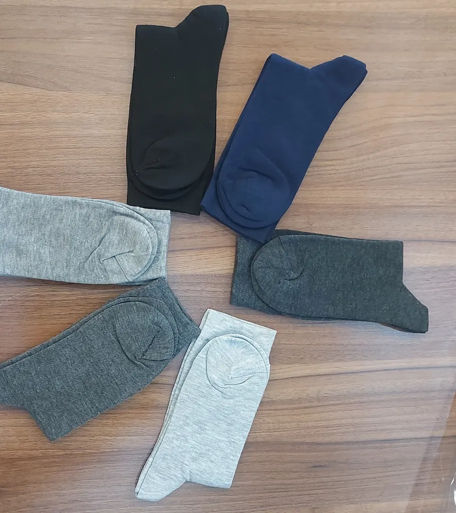 جوارب مردانه پالوته مدل COL6 بسته ۶ عددی