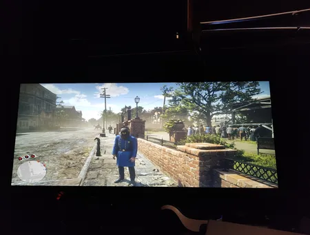 مانیتور گیمینگ 34 اینچ مسترتک مدل PA345UQ ، رزولوشن UltraWide QHD، پنل Rapid IPS، نرخ بروزرسانی 165 هرتز، با نسبت تصویر 21:9، دارای اسپیکر داخلی، دارای پورت HDMI و DisplayPort و USB و خروجی هدفون