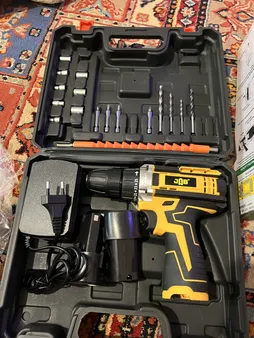 مجموعه 40 عدی دریل پبچ گوشتی شارژی جاب مدل JB-6060