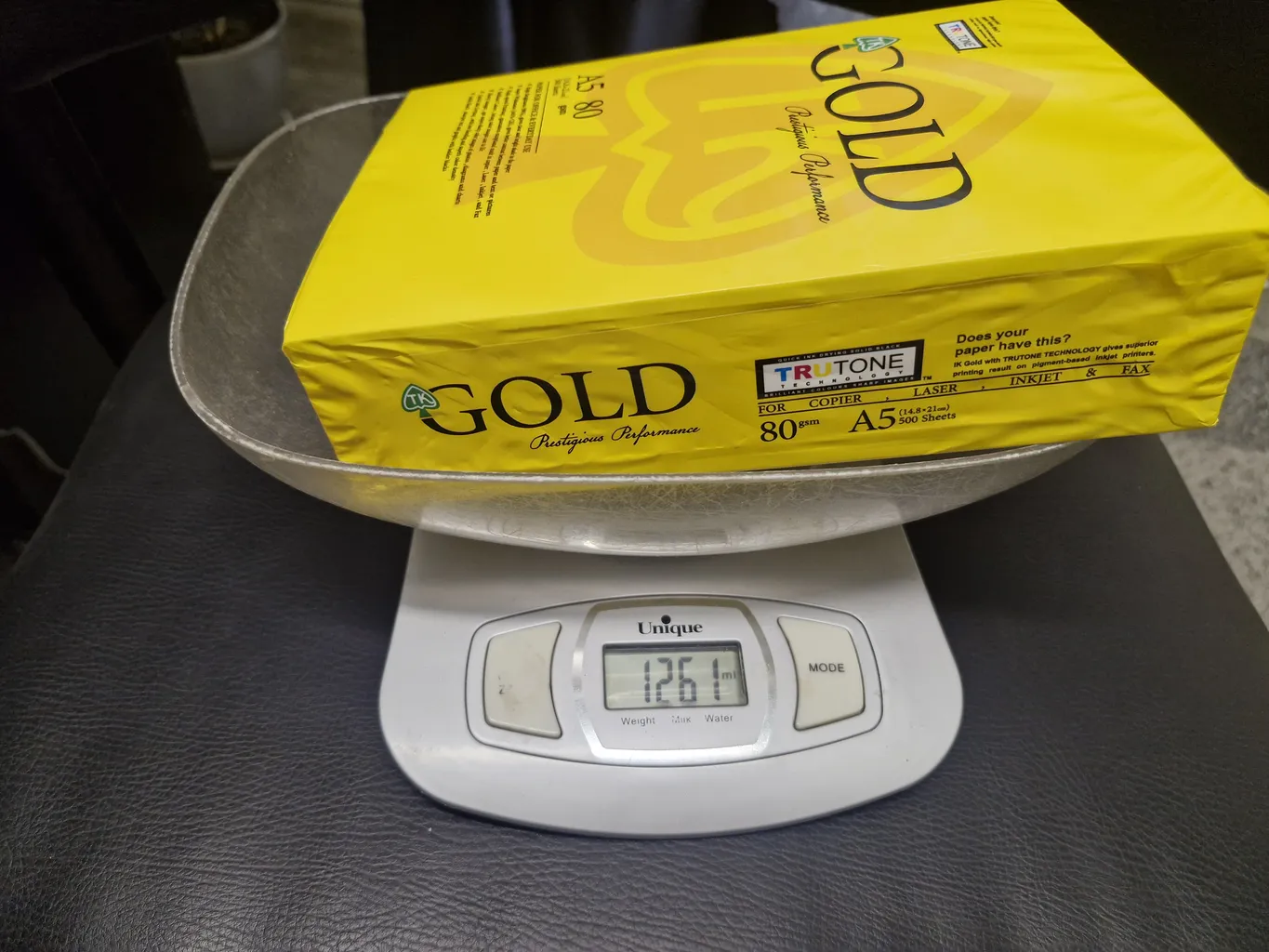 کاغذ A5 گلد بسته 500 عددی