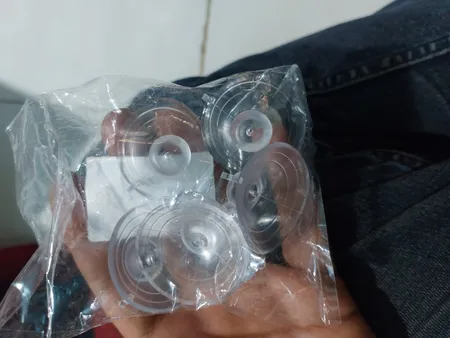 مکنده آفتابگیر خودرو مدل s4 بسته 6 عددی